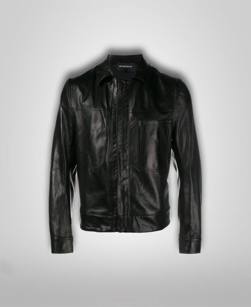 black jacket