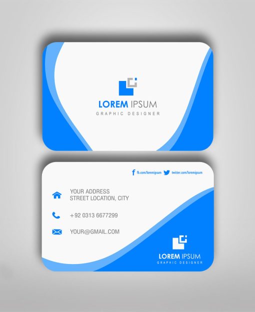 rounded corner business card