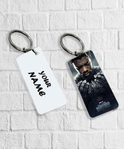 black panther keychain