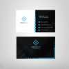 double sided business card
